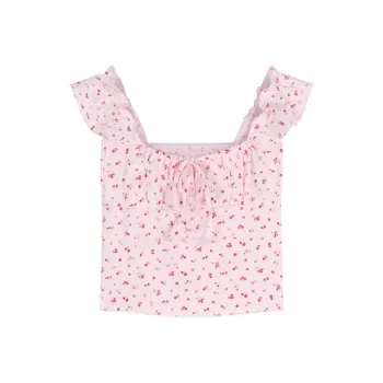 PLAY BUSH T Shirts Women's Pink