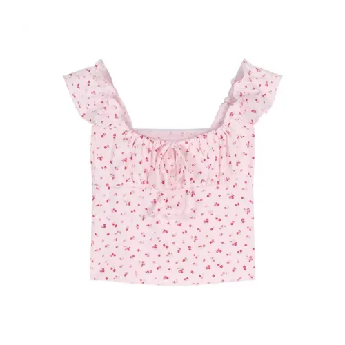 PLAY BUSH T Shirts Women's Pink