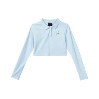 JORDAN Crop Tops Women's Ice Blue