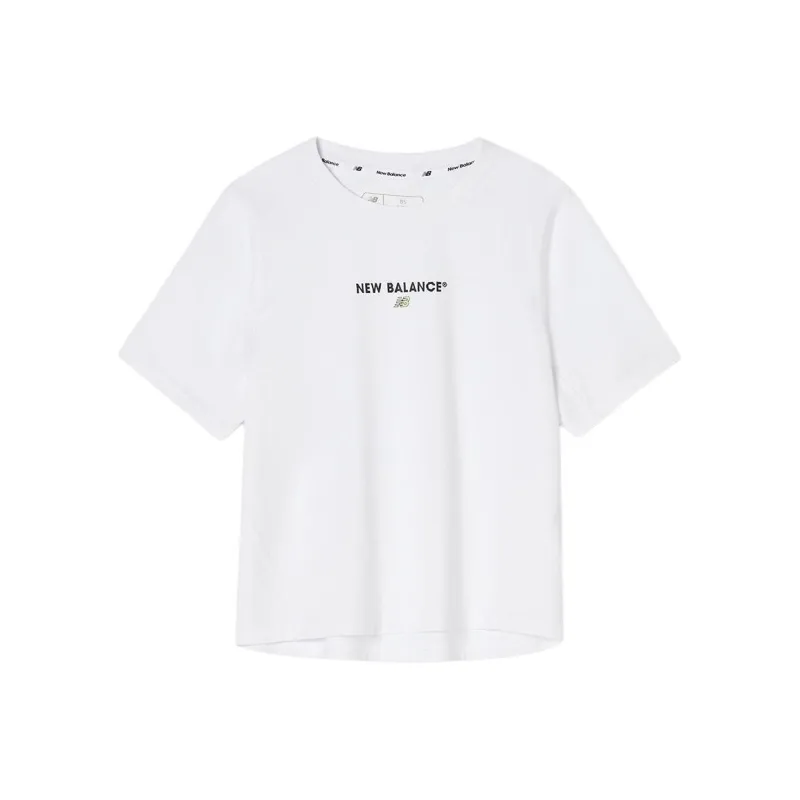 New Balance T Shirt Women's 10 White-0