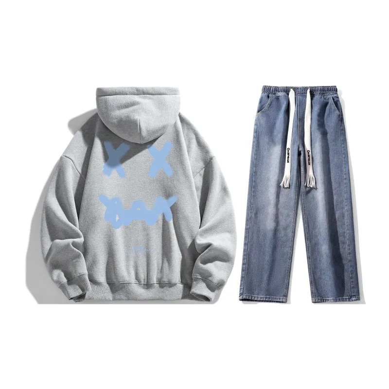 Airwalk Sweatshirt Sets Unisex-34