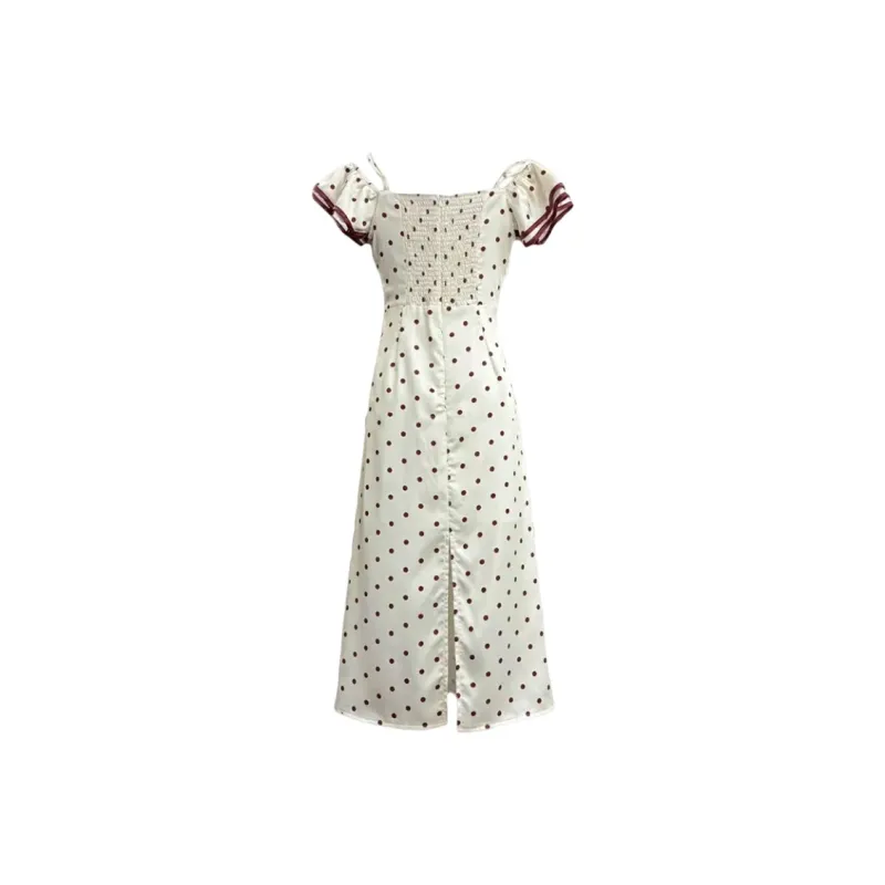 SKYA Slip Dress Women's Apricot-1