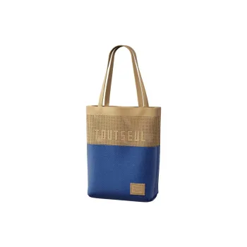 TOUTSEUL YOLO Polyester Tote Bag, Shoulder Bag Unisex Beach Blue Brown