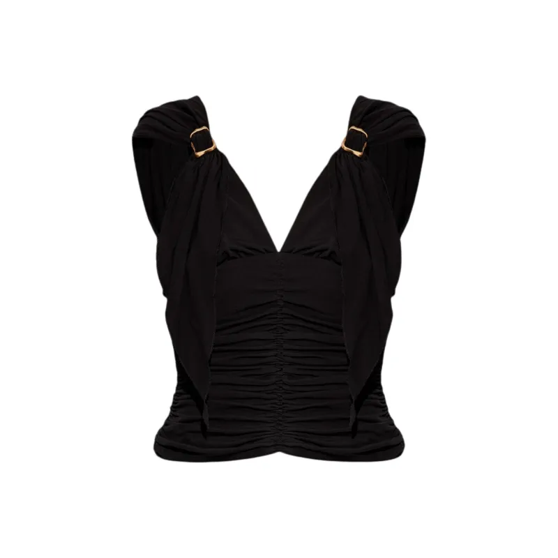 CULT GAIA Talisa V Neck Top-0