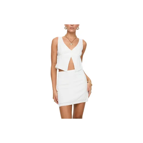 PRINCESS POLLY BEUTEL SET Tank Tops Women's White/White