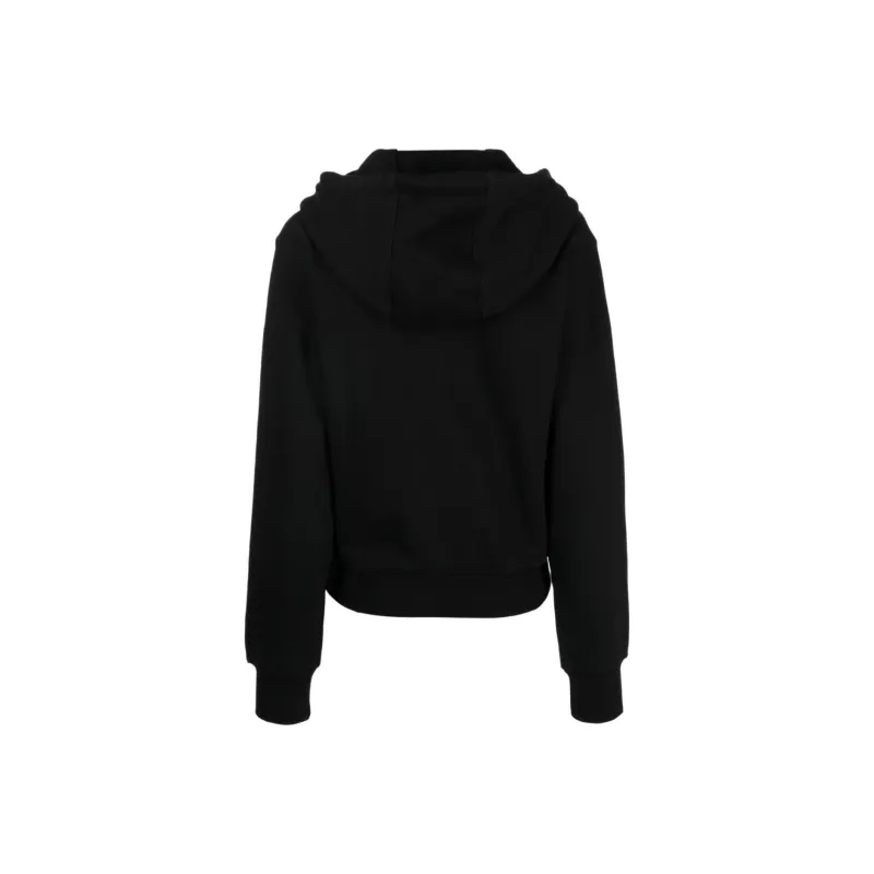 TRUSSARDI Logo print Cotton Hoodie-1