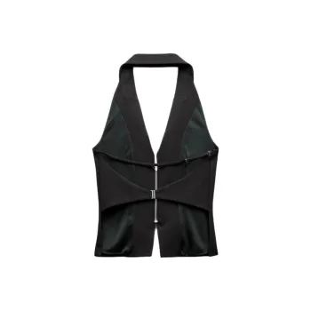 ZARA Tank Tops Women's Black