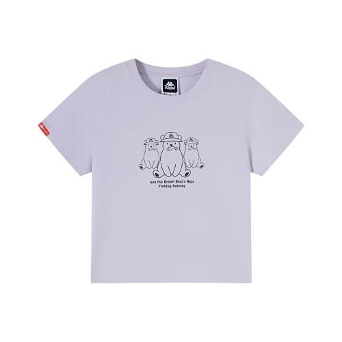 Kappa Summer T Shirt Women's Purple