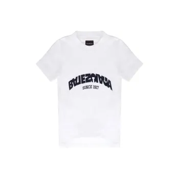Balenciaga T Shirt Regular Fit Women's White