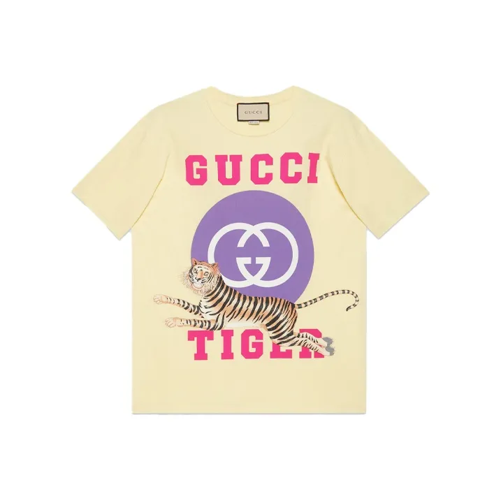 GUCCI T Shirt Women's Light Yellow-0