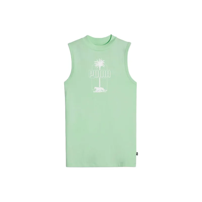 PUMA Camiseta Sin Mangas Para Mujer ESS+ Palm Resort-0