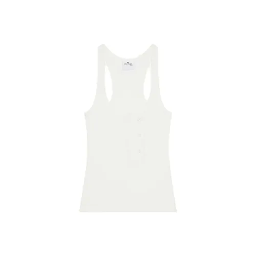 COURREGES Oblique 90's Racerback Tank Top