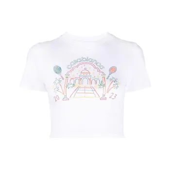 CASABLANCA T-Shirts Women's White