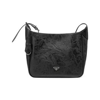 JOSINY Synthetic Leather Shoulder Bag Women's Black/Brown