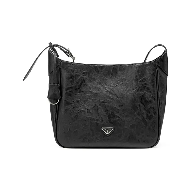 JOSINY Synthetic Leather Shoulder Bag Women's Black/Brown-0