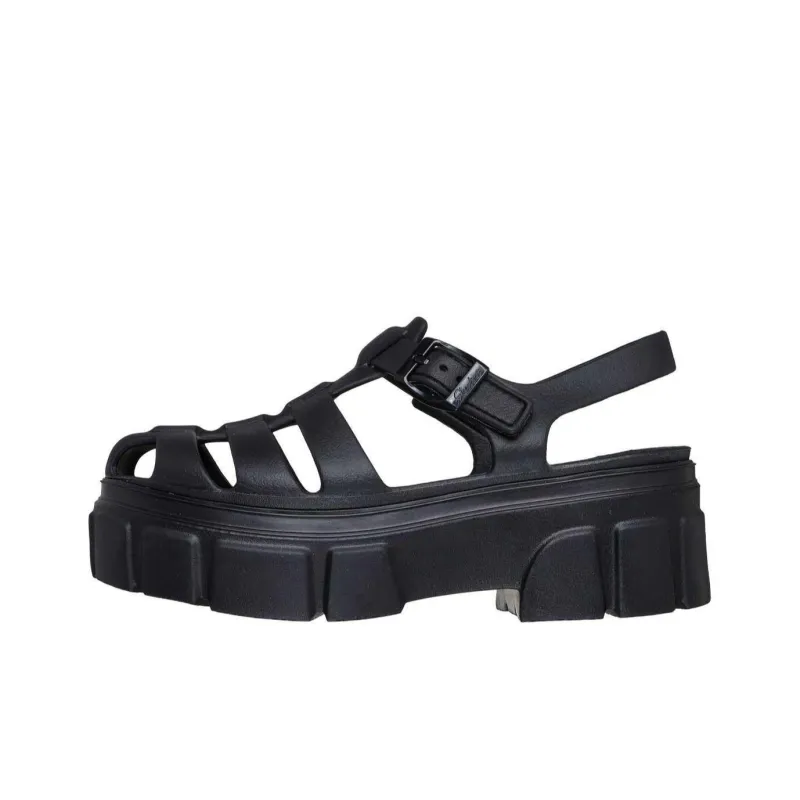 Skechers Foamies Roman Sandals Women's Black-0