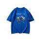 Klein Blue-Short-Sleeved-Chain Bird White