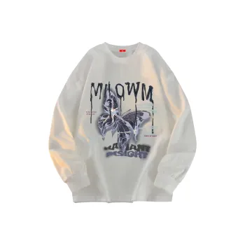 MIIOW Trend Party Series T Shirt Unisex White