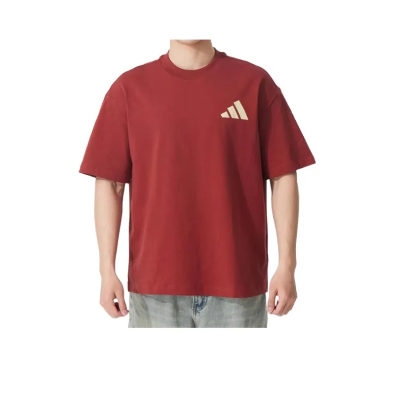 Adidas T Shirts Unisex Red-0