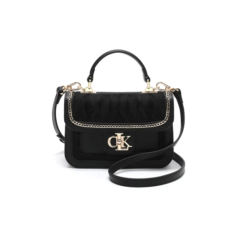 BETTINA VIVIAN PU Crossbody Handbag Regular Women's Black-0