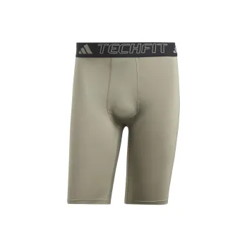 Adidas Techfit Training Short Tights Sports Shorts Men's Olive Green
