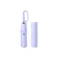 Trifold 8-Rib Hand-Open Ring Button Umbrella in Lavender
