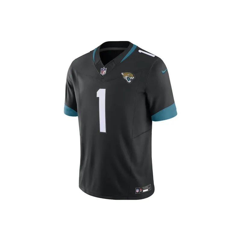 Nike Travis Etienne Jacksonville Jaguars Men's Nike Dri FIT Nfl Limited Football Jersey-0