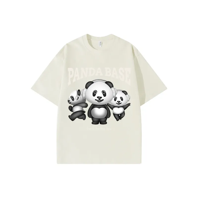 PANDA BASE T Shirts Unisex-12