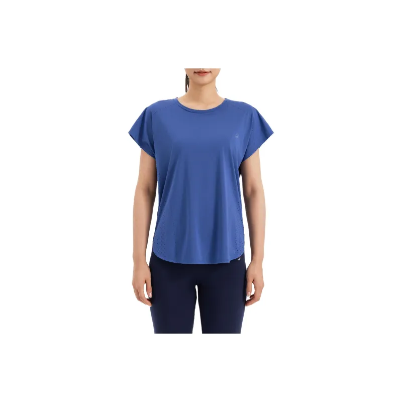 DECATHLON T Shirt Women's Gray Slate Blue-0