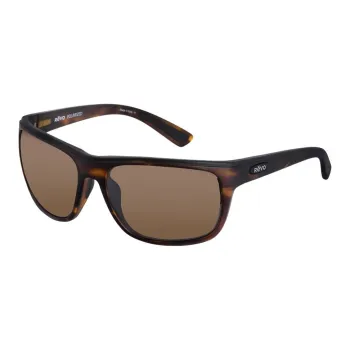 REVO Plastic Irregular Shape Sunglasses Men's Tortoiseshell