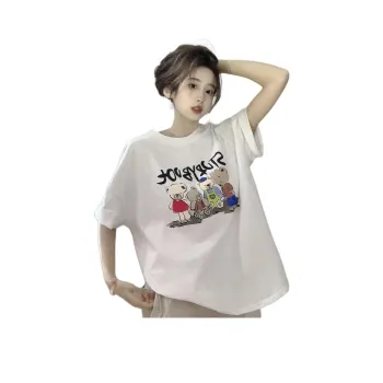 HUASJ T-Shirts Women's White
