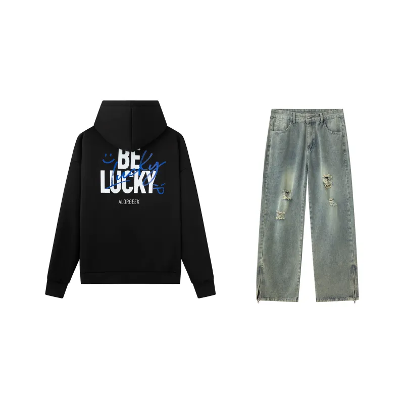 ALORGEEK Sweatshirt Sets Unisex-2