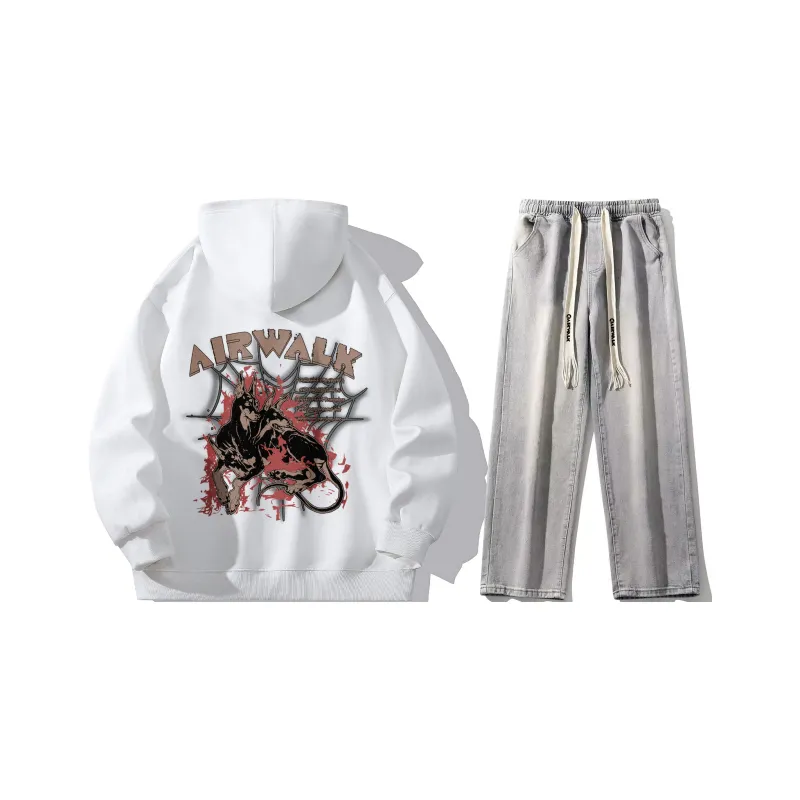 Airwalk Sweatshirt Sets Unisex-22
