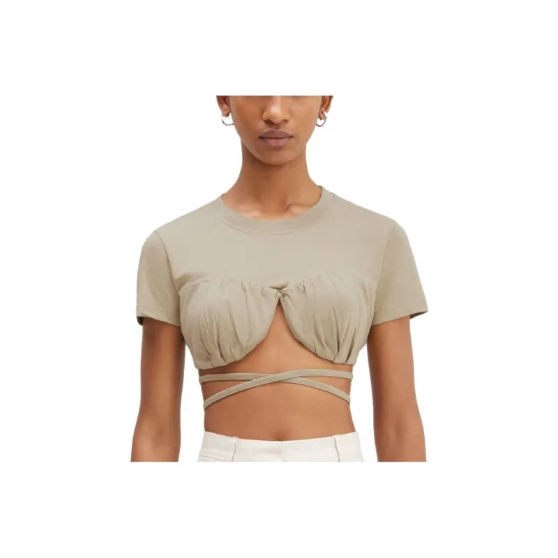 Jacquemus Le T Shirt Baci 'Black'-2