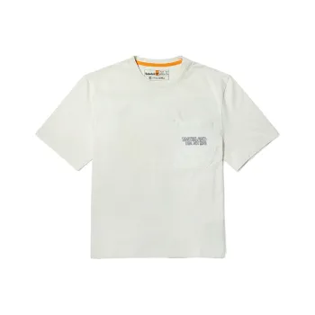 Timberland T Shirts Women's Vintage White