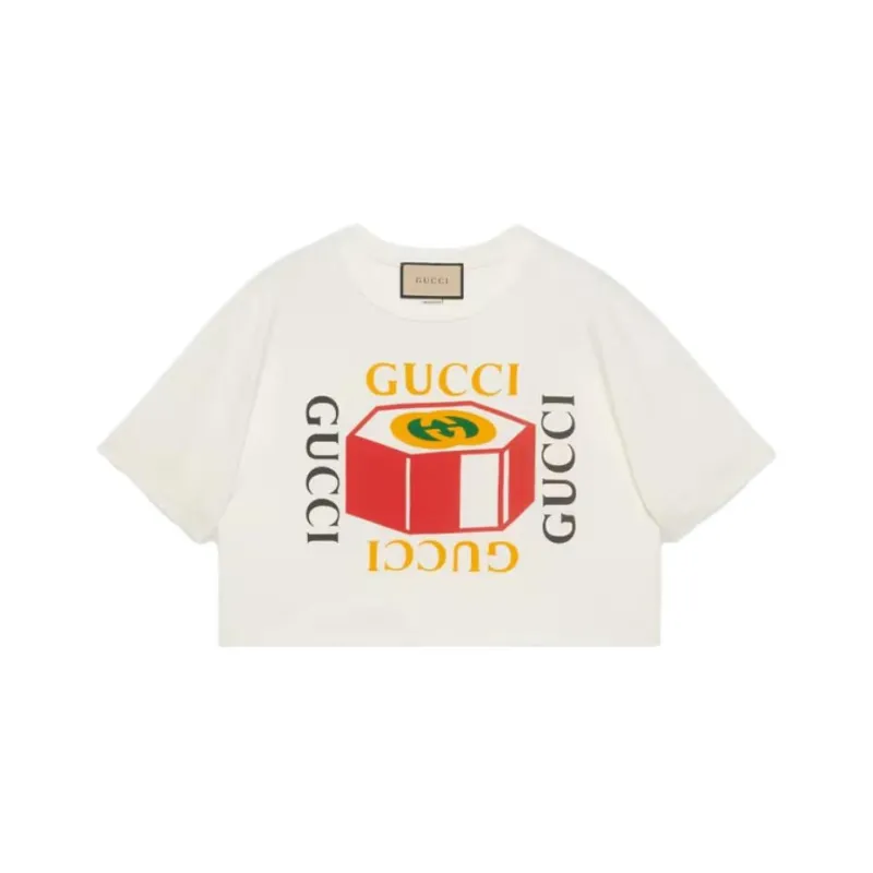 GUCCI SS23 T Shirt Women's Ecru-0