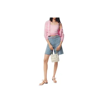 CHANEL 25P Tank Tops Women's Light Pink Red