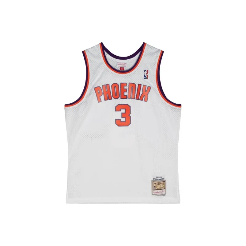 Mitchell Ness Basketball Jerseys Unisex White-0
