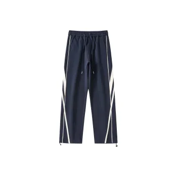 KM Casual Pants Unisex Navy Blue