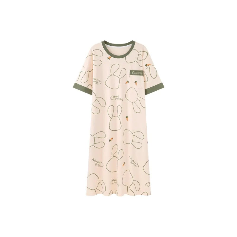 ROMANTIC·SPRING Nightgown Women's Image Color-0