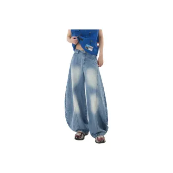 NOTFORMAD Jeans Unisex Vintage Blue