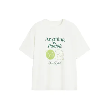 LiNing Sports Trend Series T Shirt Women's Ivory