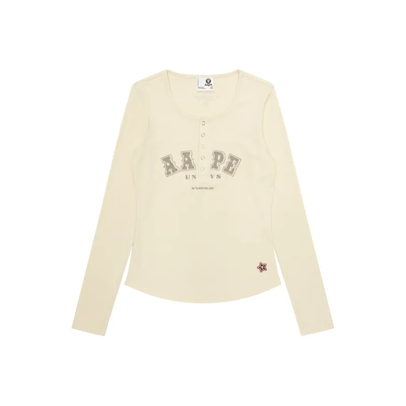 Aape T Shirts Women's Ecru-0