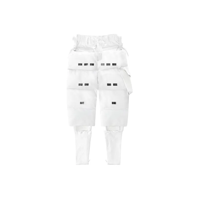 NORVINCY Winter Zip Pocket Skiing Loose Fit Casual Pants Trendy Unisex-5