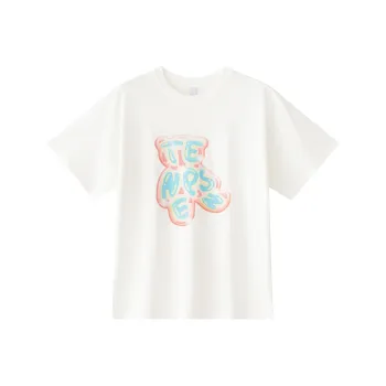 TENPSEN Drop Shoulder Sleeve T Shirt Women's
