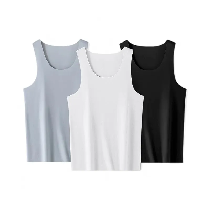 H YXIANG Tank Top Men's Combo Set-44