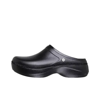 Martha Stewart x Skechers Foamies Abrasion Resistant Closed Toe Slippers Women's Black