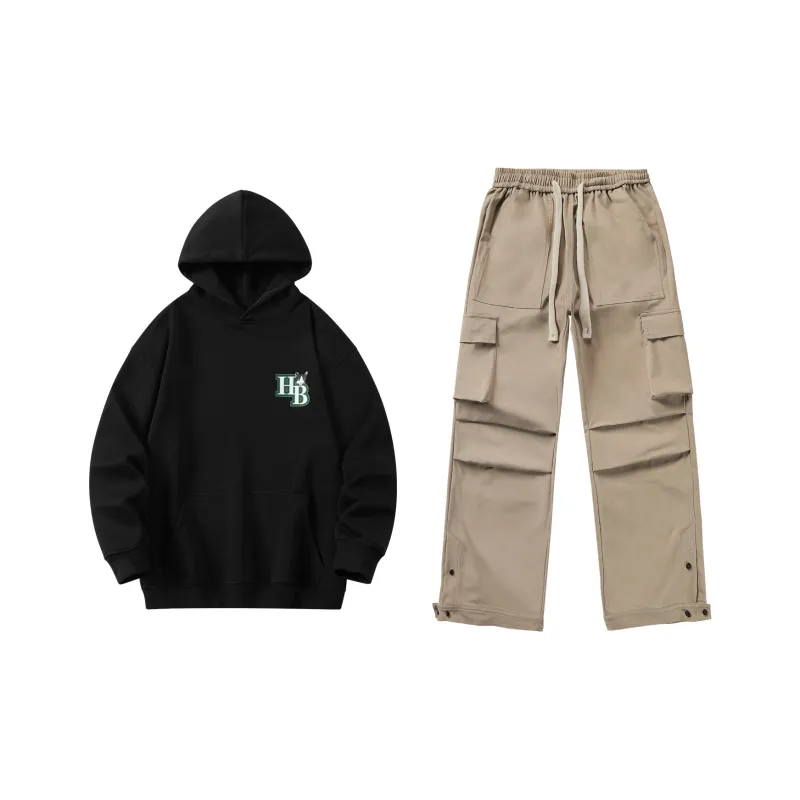 Hepburn Cat Sweatshirt Sets Unisex-0