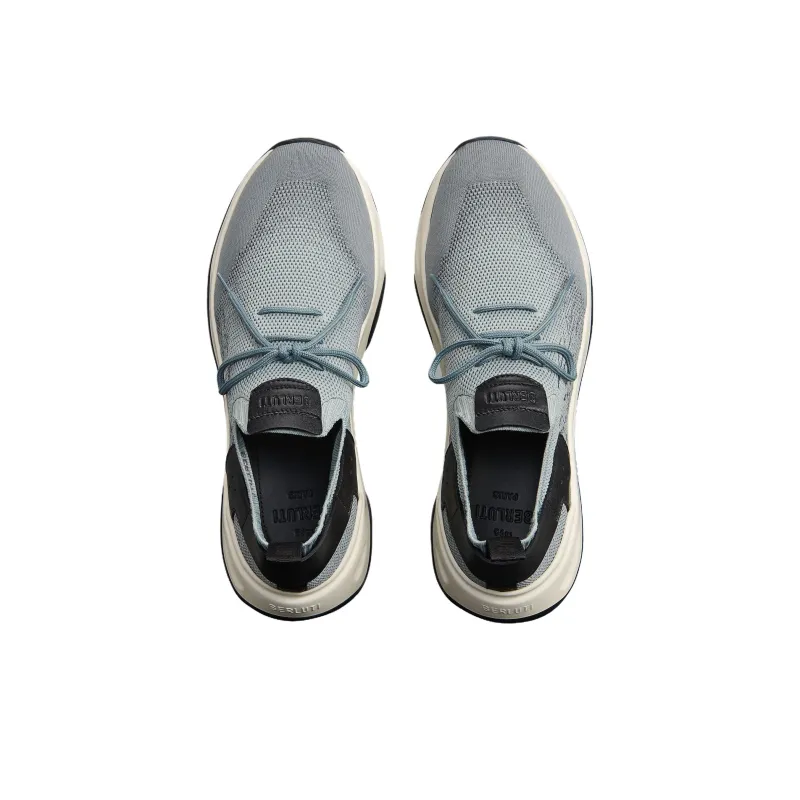 BERLUTI Shadow Low Top Casual Shoes Men's Gray-3