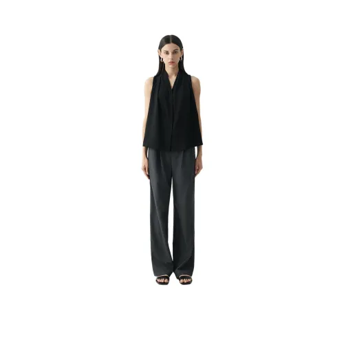 SHALLOW STREAMS Tank Top Women's Classic Black